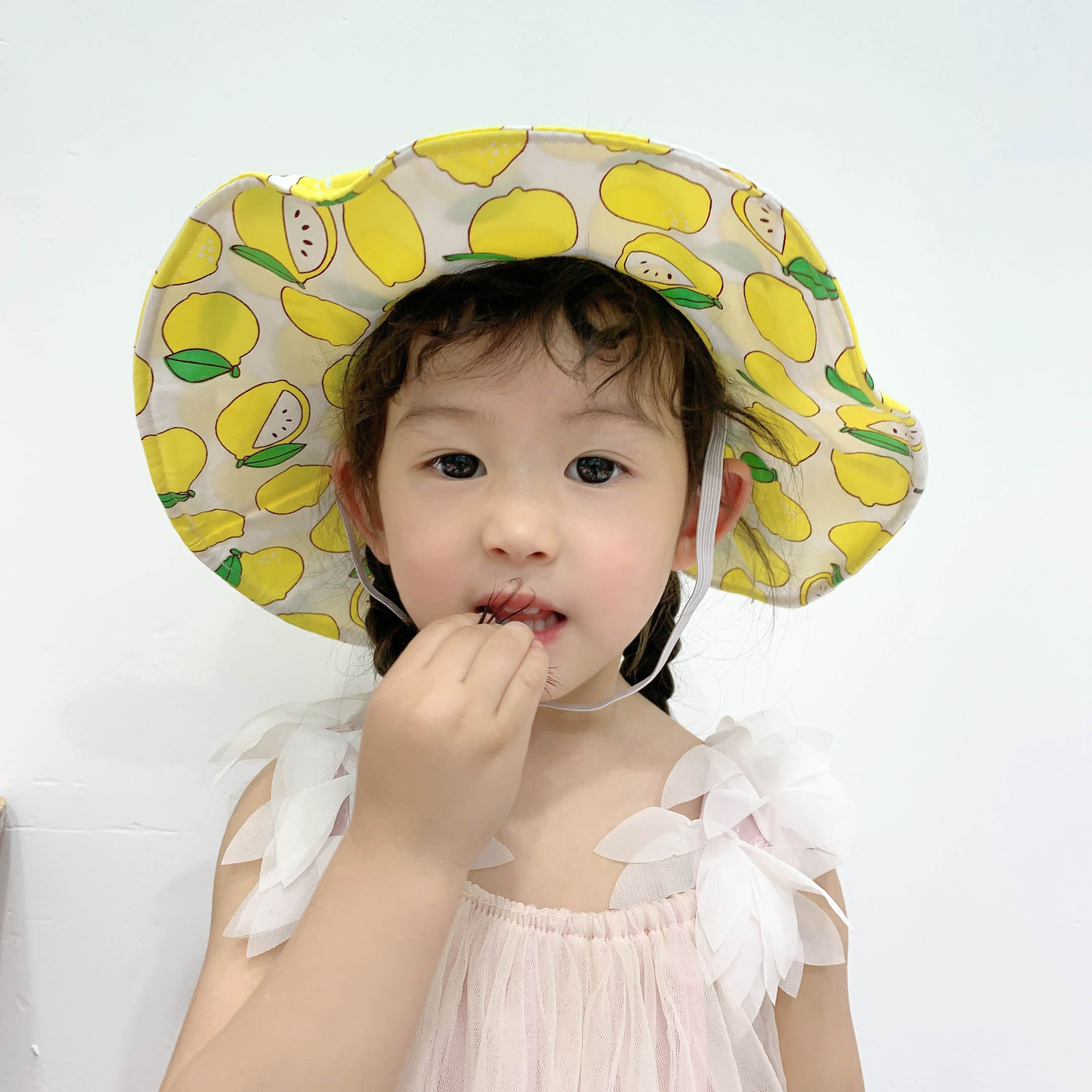 Children's Fruit Mesh Sunscreen Hat display picture 8