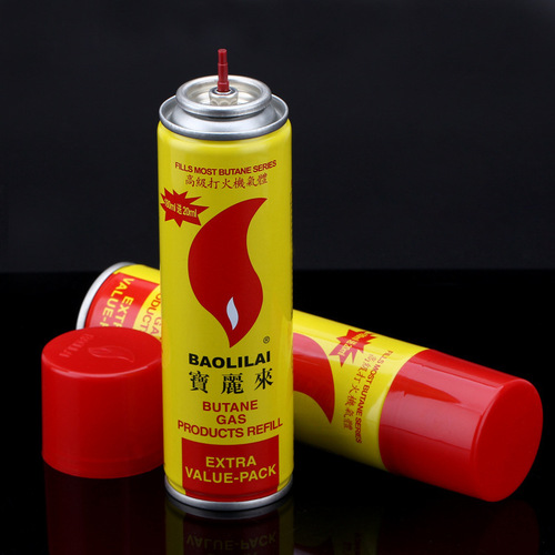 155ML Butane Gas Refill for Inflatable Lighters, Creative Lighter Accessory and Consumable