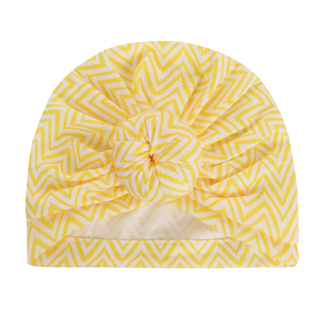 Autumn New Children's Hats Baby Print Donut Turban Hat Baby Striped Hood Wholesale Nihaojewelry display picture 7