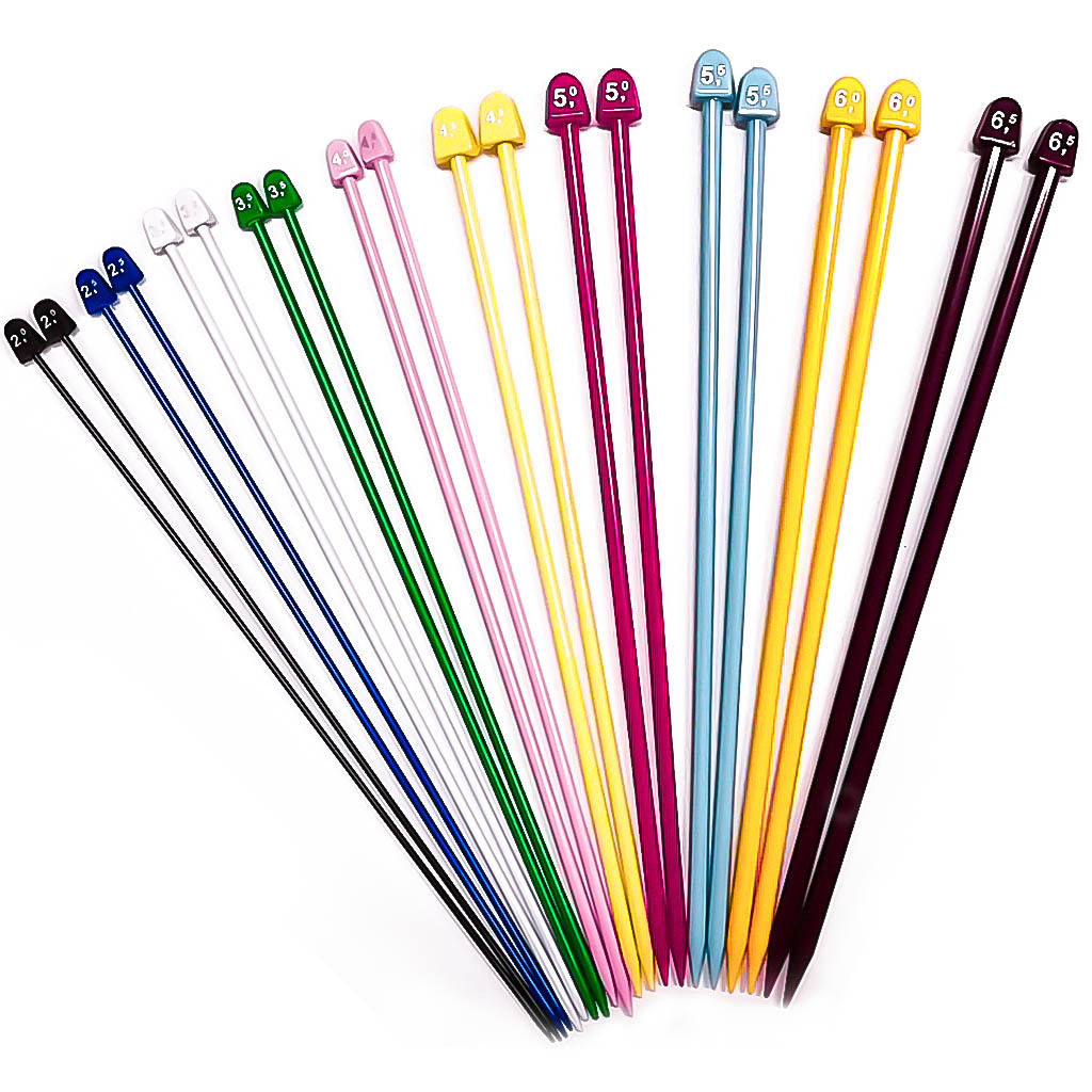 Knitting tools, color single-pointed bea...