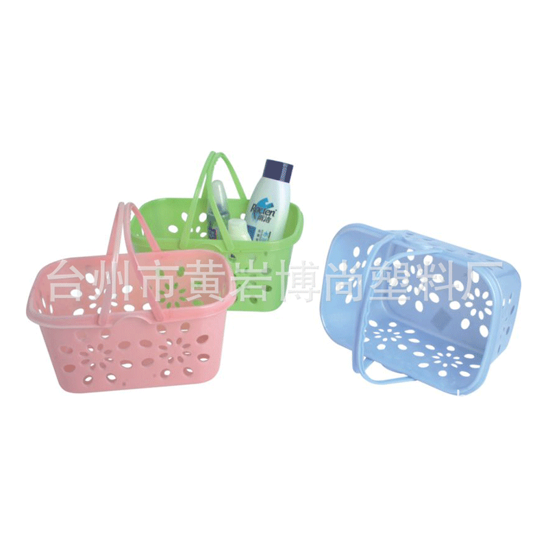 6610 缕花式手提篮购物收纳篮礼品促销沥水篮水果篮厂家直供批发|ru