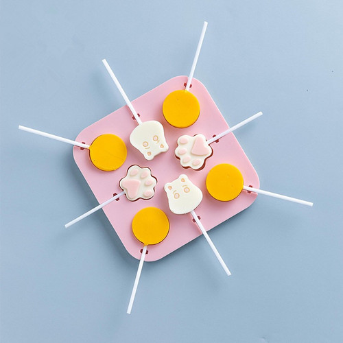 Stick candy grinder diy cartoon household silicone cheese stick chocolate autumn pear paste mold silicone mold small size