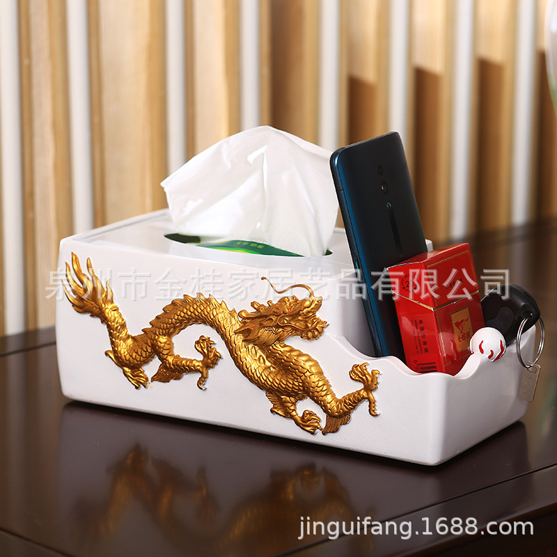 中国风纸巾盒 家居用品 创意餐厅抽纸盒车载圆筒纸抽盒餐巾纸盒|ms