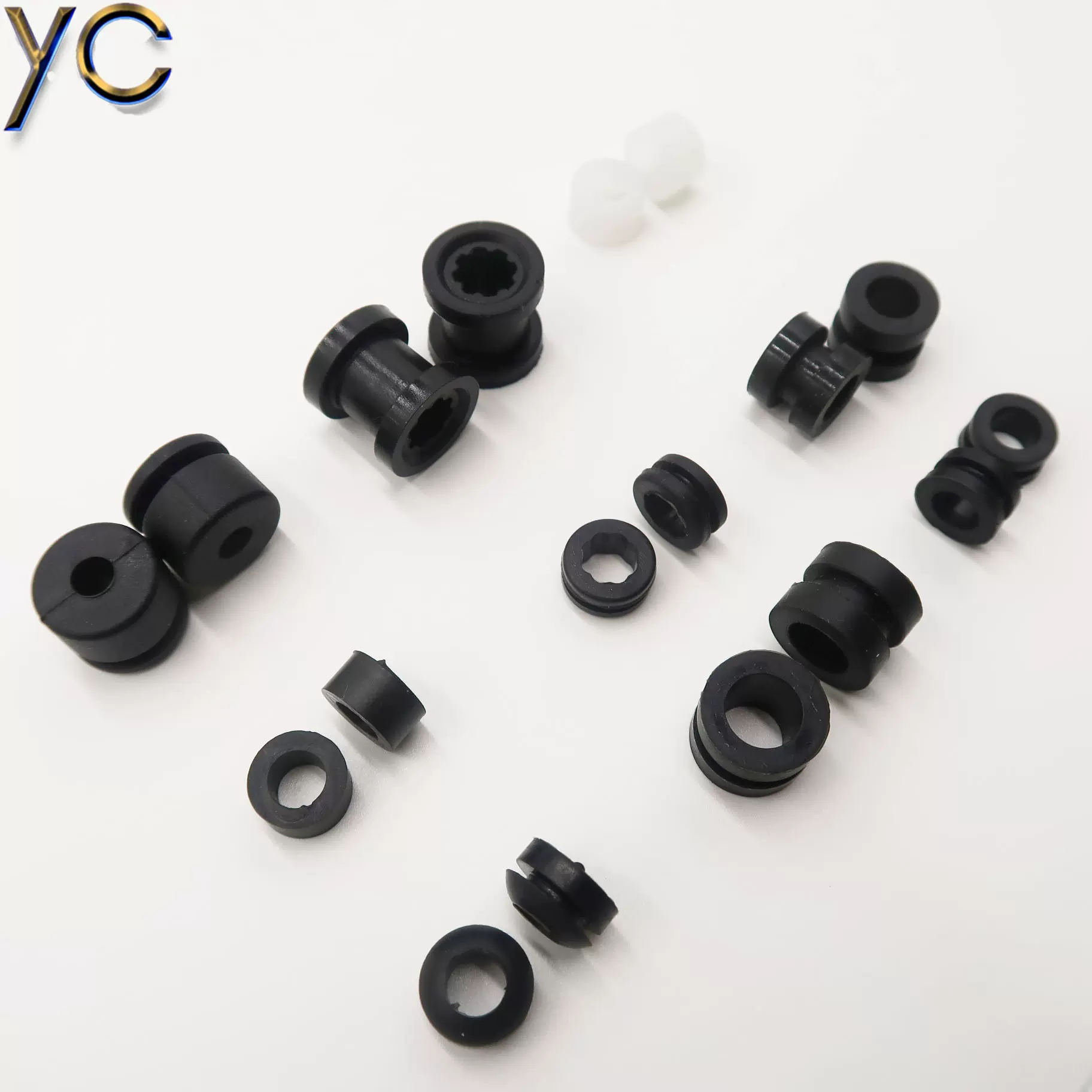 硅胶圈耐腐蚀机械防腐圈减震O型硅胶防震圈防水护线套硅圈耐高温