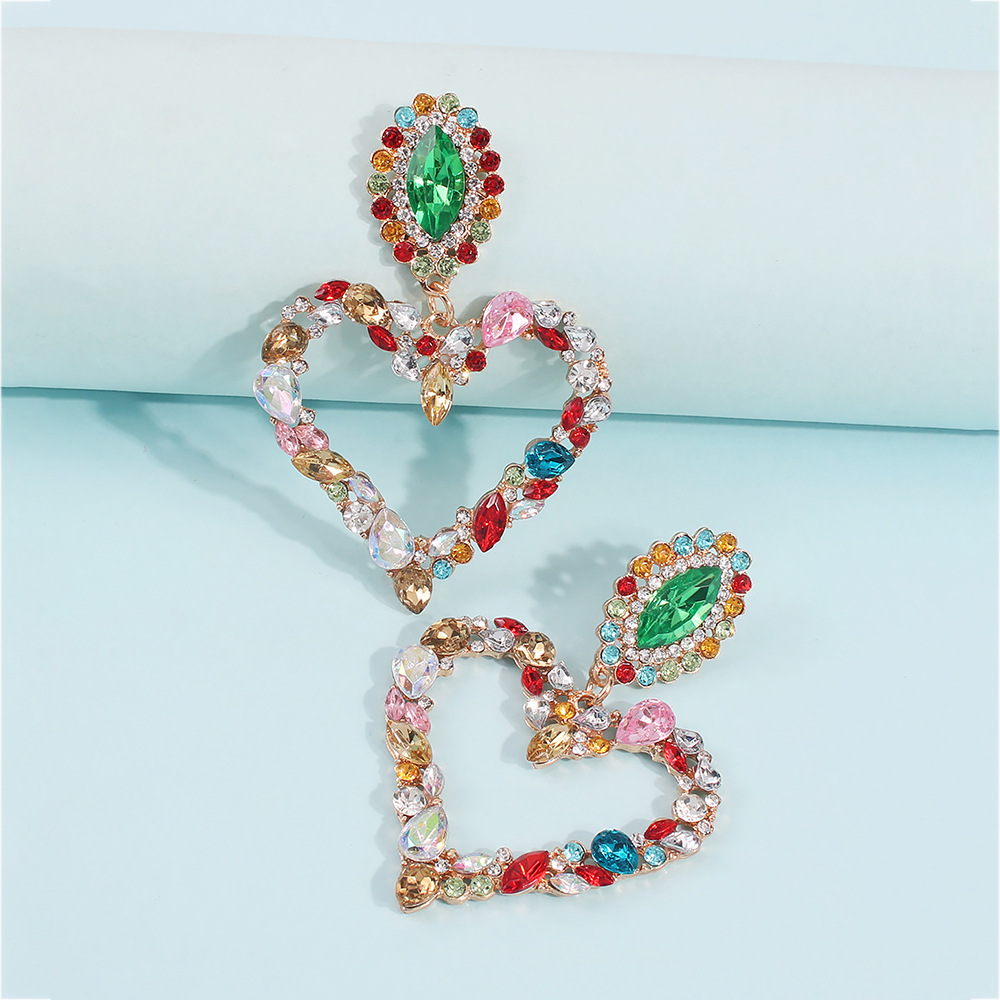 36g Weight No Inlaid Inlay Material Earrings Classification Housewarming, Anniversary, Business, Wedding, Travel, Birthday Occasion Alloy Material Geometric Pattern Women'S Gender Exaggerated, Fashion Style White Color Exaggerated Fashion Geometric Alloy No Inlaid Women'S Earrings 11