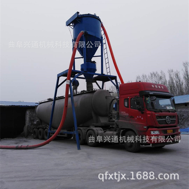 大输送量粉料移库用罗茨风机河南粉煤灰装车风力型气力输送机厂家