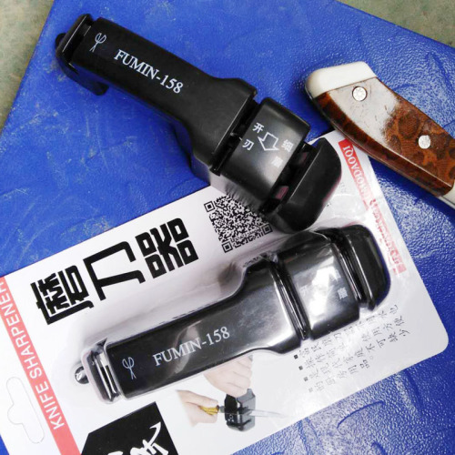Factory ships Fumin brand household quick knife sharpener multi-functional 158 knife sharpening magic hot-selling kitchen small tool