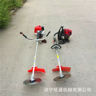 四冲程背负式锄草机 多功能开沟锄草机 手持式除草机价格