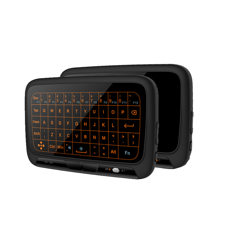 Mini Keyboard H18+With Backlight2.4 GWireless Full Screen Touch Invisible Keyboard Air Mouse Touch