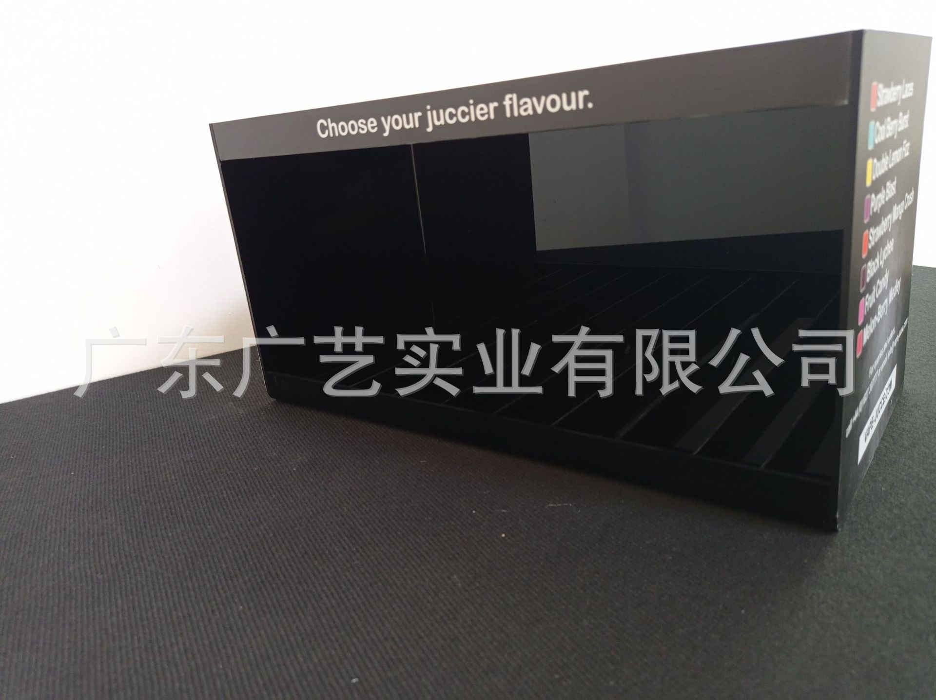 亚克力电子烟展示架定做电子烟显示盒亚克力ejuice电子烟展柜