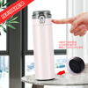 gift Magic power Not inverted cup atmosphere sucker Strength stainless steel vacuum bounce Water cup Audio network Red Cup