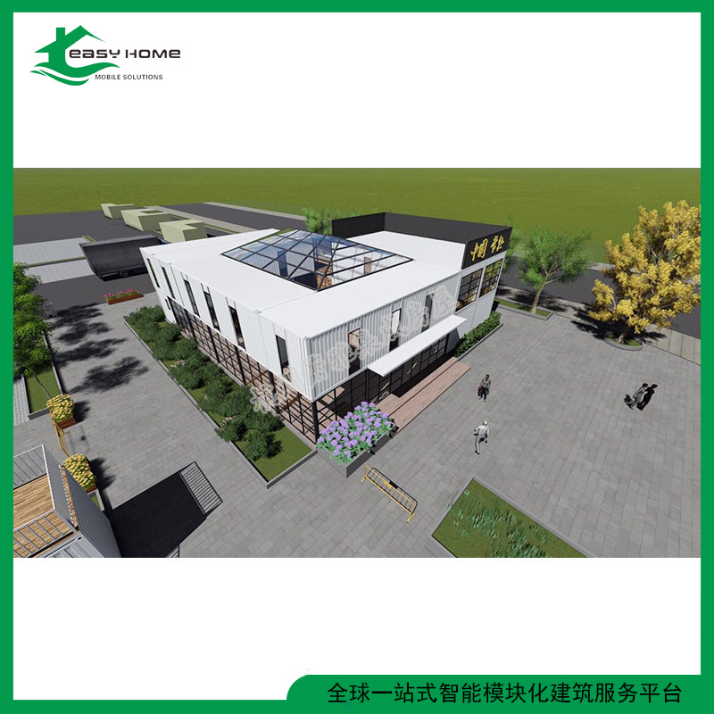 厂家直卖 集装箱展示 办公楼会议室 集装箱内装安装简单 快捷