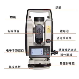 全站仪;手持GPS定位;对讲机