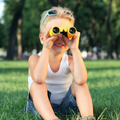 Cross-border wholesale children's binoculars 8x21 high-definition high-magnification outdoor gift for boys to develop intelligence birthday gift