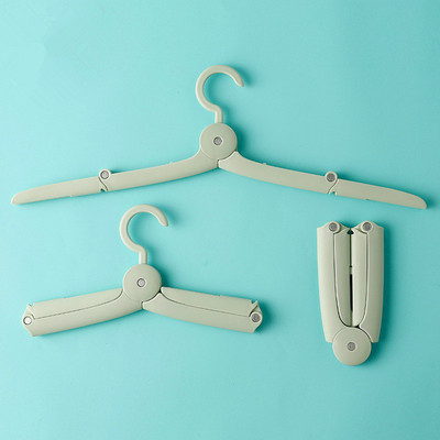 幸运XY小窝 旅行折叠衣架 迷你便携旅游出差衣架 宿舍多功能衣架