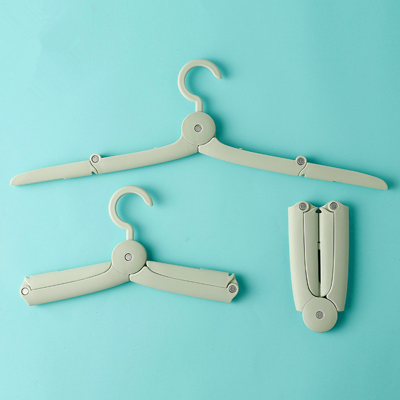 幸运XY小窝 旅行折叠衣架 迷你便携旅游出差衣架 宿舍多功能衣架