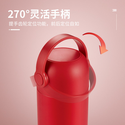 定制2020新款提手焖烧壶 304不锈钢真空保冷罐便携简约男女焖烧杯