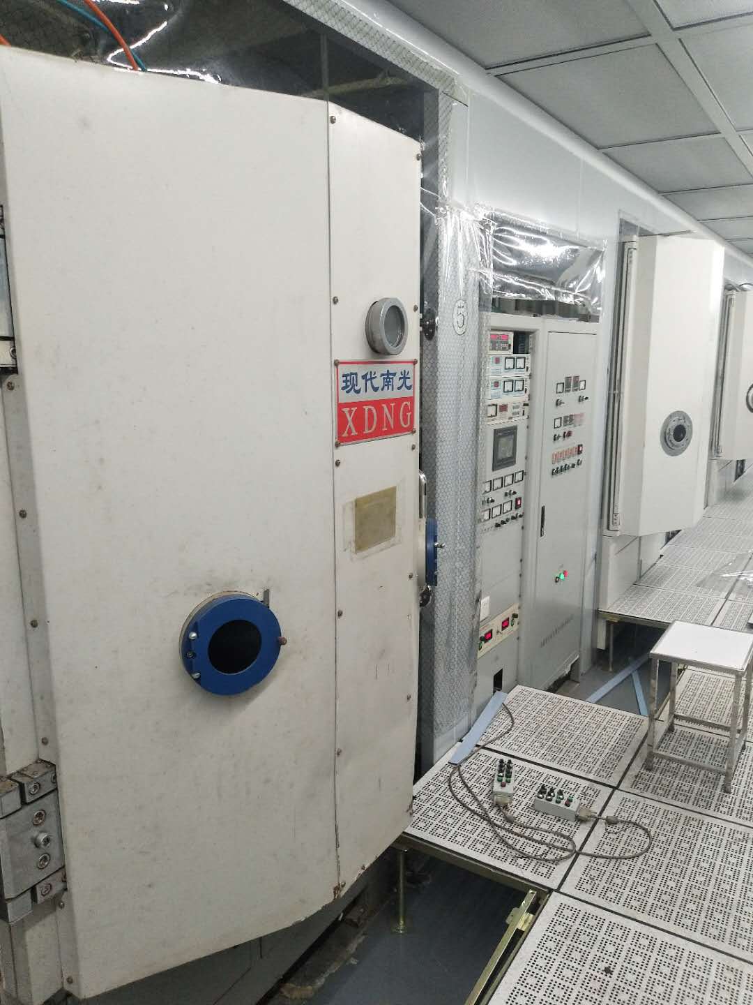 二手透镜滤光片镀膜机南光1100mm包安装