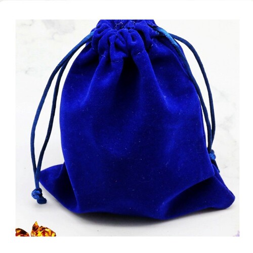 Multi-color velvet drawstring pockets drawstring drawstring jewelry packaging bag dust-proof storage jewelry jewelry velvet bag storage