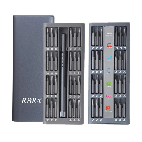 RBR/C modified tool box portable 48-head repair combination multi-functional disassembly and assembly tool screwdriver set