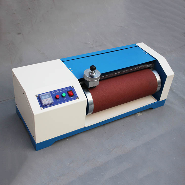 DIN耐磨试验机 耐磨耗测试仪 软质合成皮、皮革等材质之磨耗测试