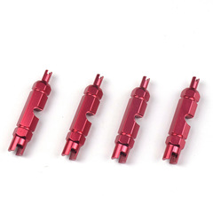 French valve core tool American valve wrench aluminum alloy bicycle valve tool tire tube tire extension removal