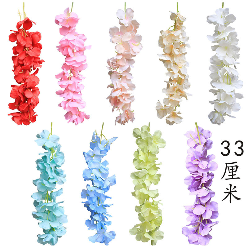 仿真花艺 婚庆花串花朵 拖鞋配饰假花服装配 摄影干花道具批发59