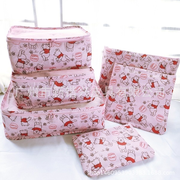 Cartoon waterproof storage system for traveling