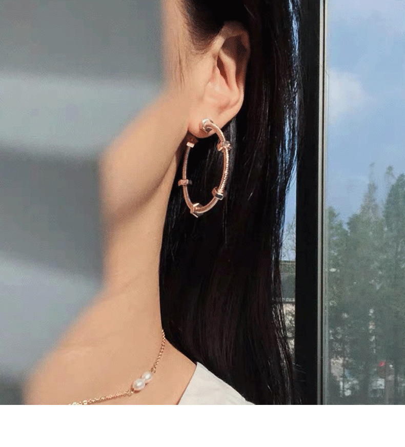 Geometric Hollow Earrings