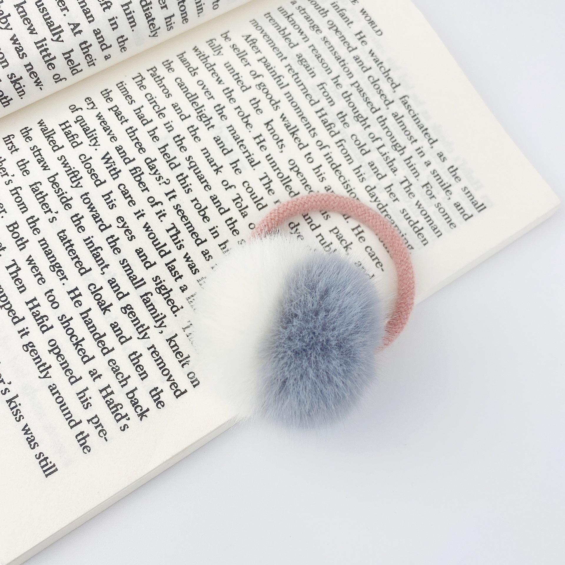 New Fashion Plush Simple Hair Ring Set display picture 7