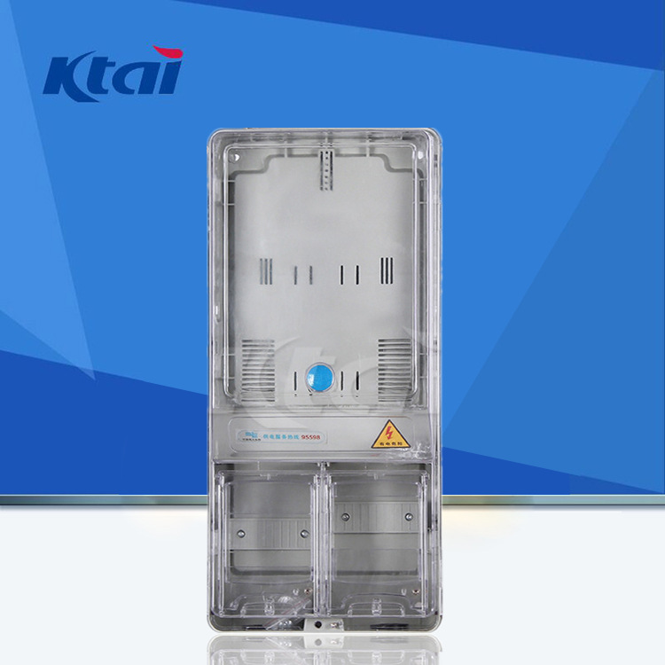 长期提供 KT-S107J三相一表位电能计量箱 透明三相电表箱