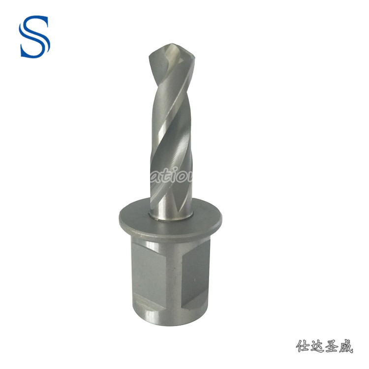 高速钢9.8mm*25L一体式钢轨钻头
