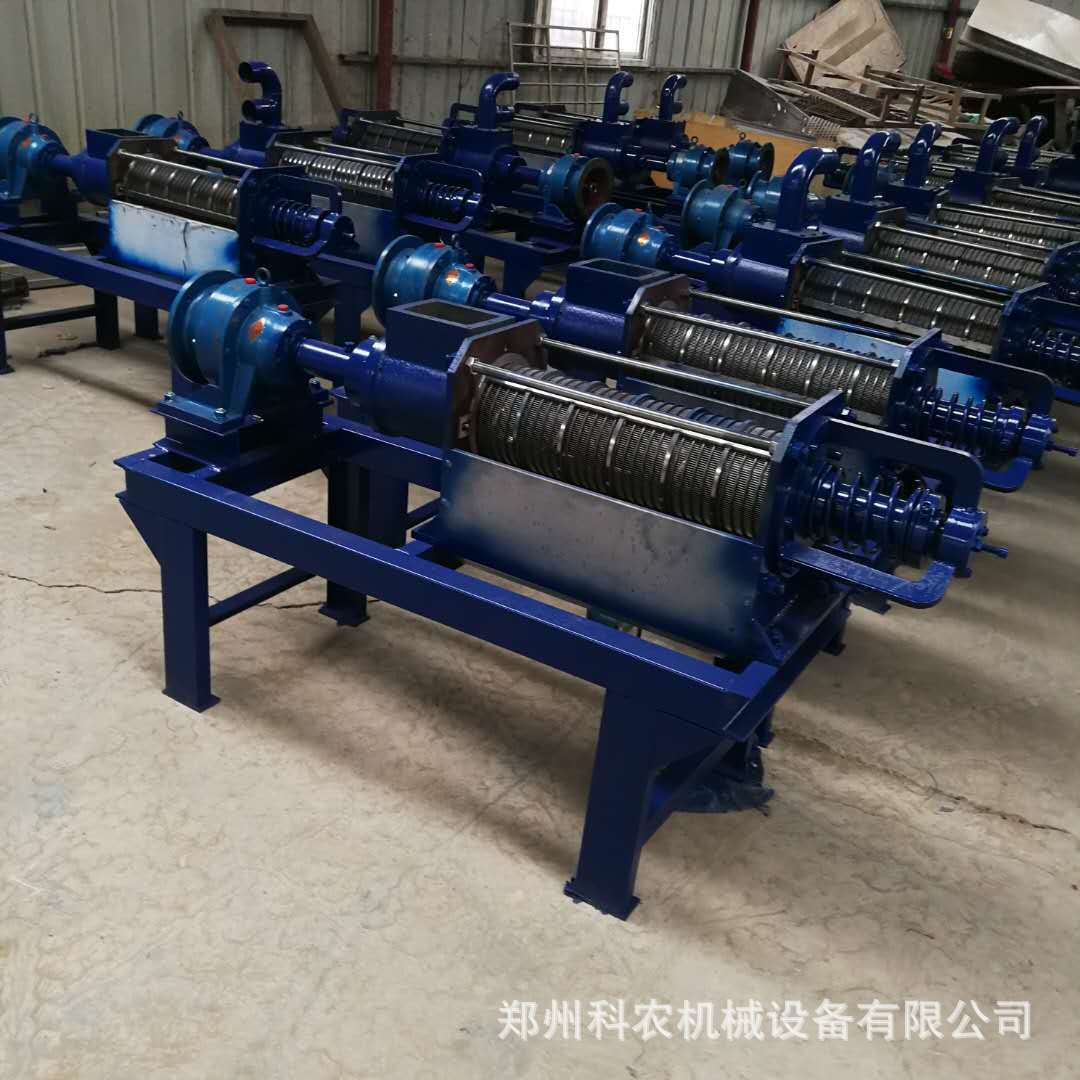 厂家养鸡场鸡粪脱水机 180螺旋固液分离机 禽畜粪便脱水机畜牧、
