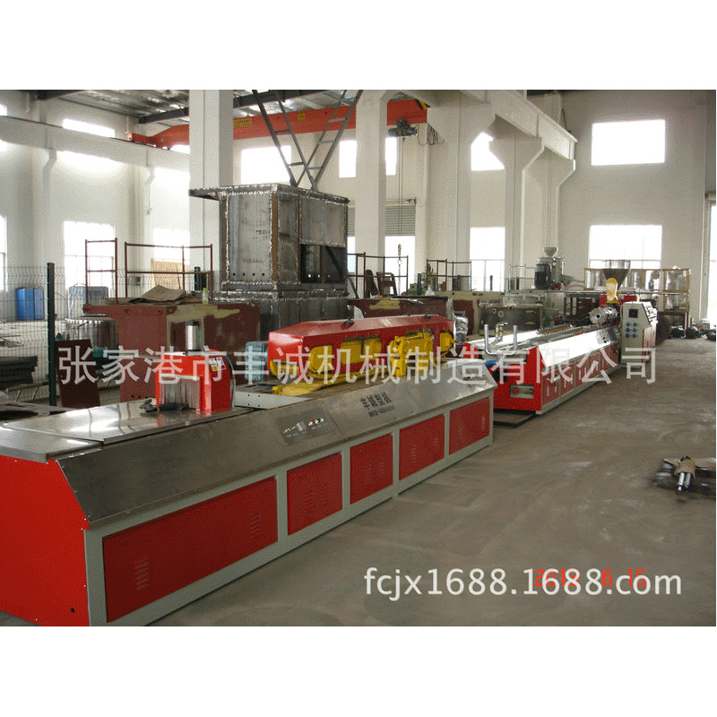 供应 优质PVC异型挤出材生产线 FC240塑料挤出异型生产线