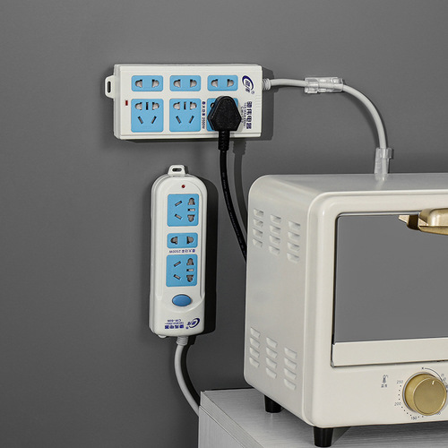 Creative power strip holder Home wall punch-free power strip strong traceless adhesive wall-mounted