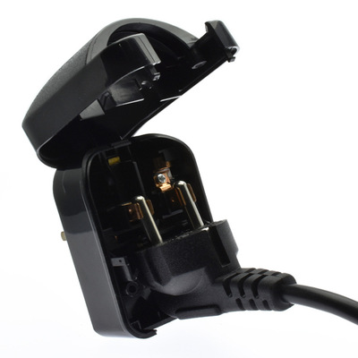 现货批发scp3欧转英转换插 bs-5733 st-6德式转换插 配法国90度插