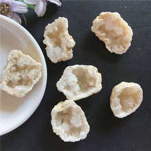 天然水晶原石洞摆件玛瑙洞聚宝盆小摆件水晶矿物教学标本原石