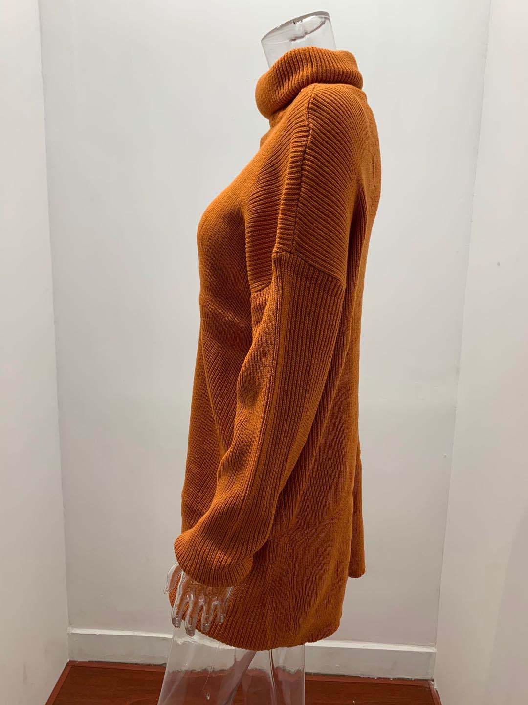 Fall Knitwear Two Collared Hollow Out Cutout Out Pullover Dress Sweater 15 Fall Knitwear Two Collared Hollow Out Cutout Out Pullover Dress Sweater
