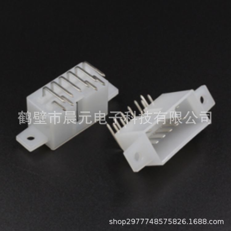 DJY7101-2.2-10/11 汽车10孔PCB焊接连接器 接插件 十线复合插头