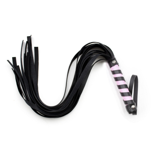 Adult wholesale couple's fun SM flirting small leather whip whipping sex alternative toy leather 45cm tassel whip