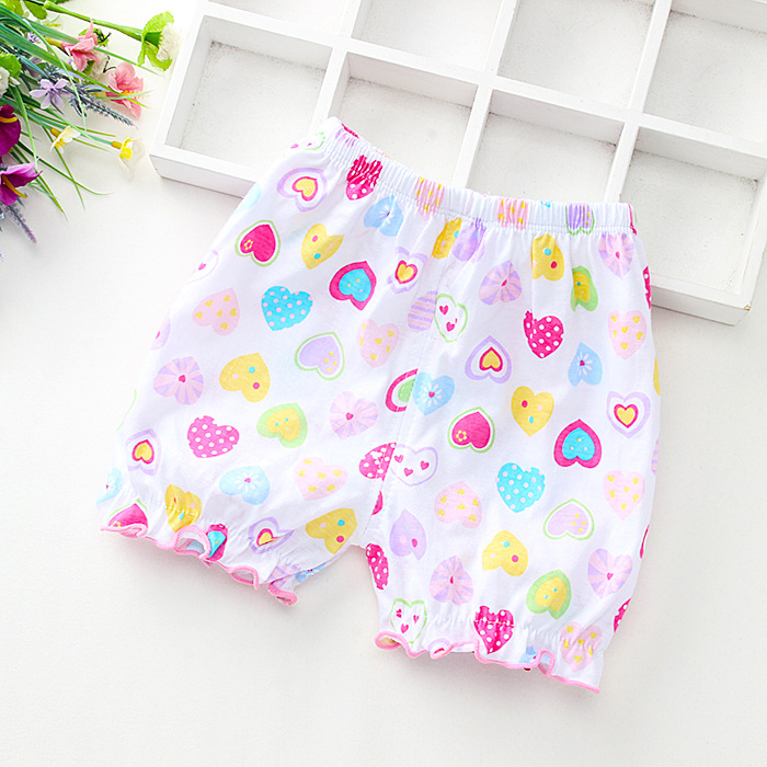 Summer Children's Cotton Thin Lace Bloomers
