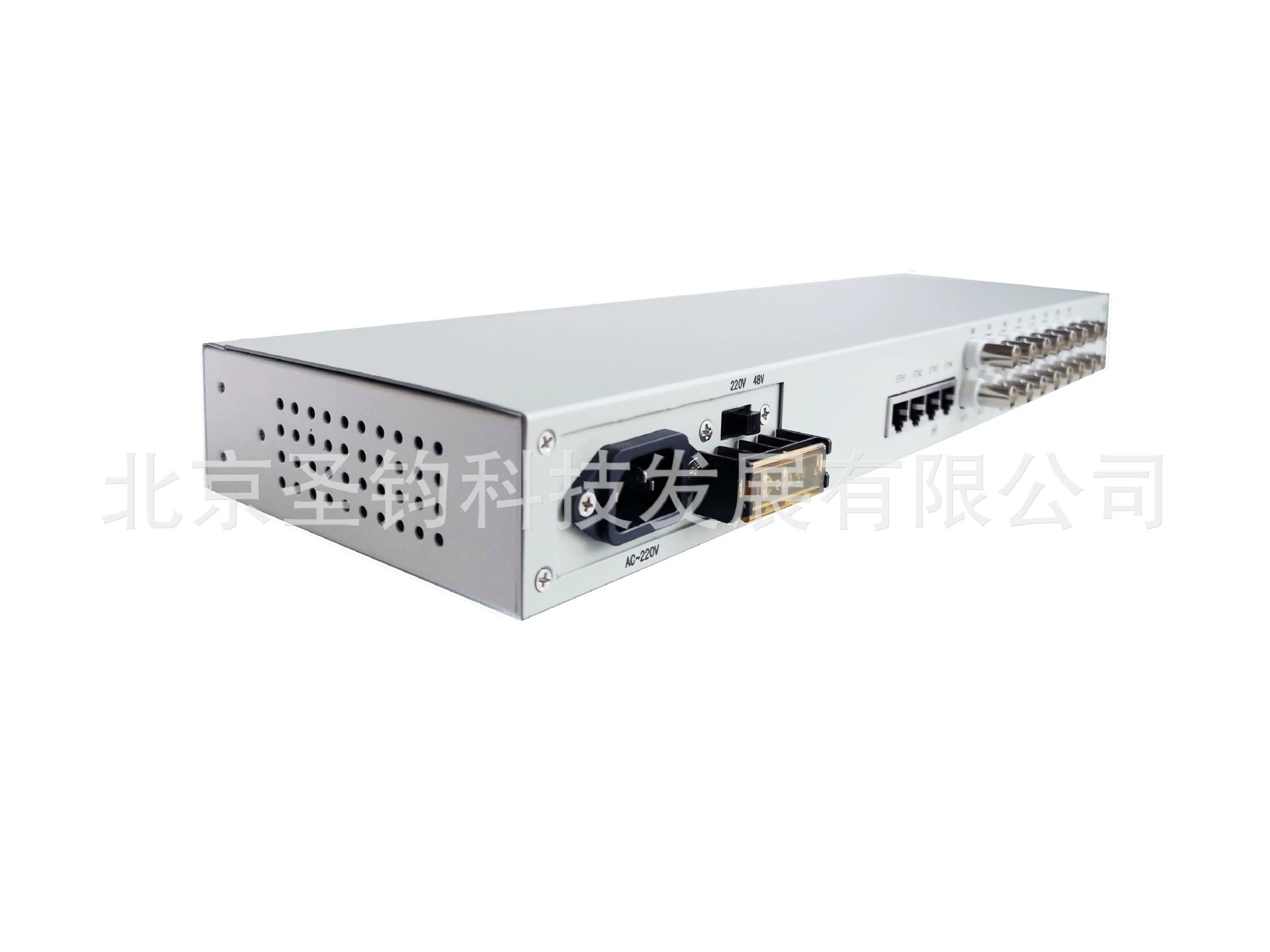 Телеком конвертор протокола 8E1 конвертор Ethernet 8E1 мост сети 8E1 к 4 Ethernet сети