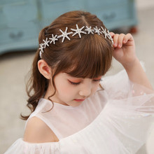 兒童發飾女童公主發夾發箍唯美演出韓式發帶配飾女孩頭箍寶寶頭飾