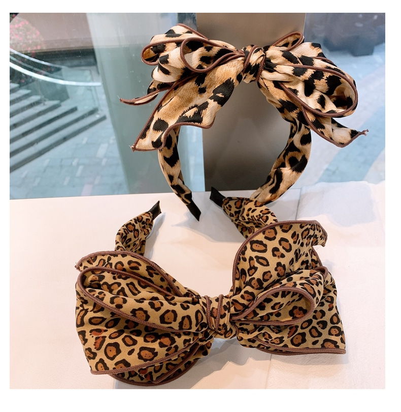 120g Weight Headwear Classification Festival Occasion Geometric, Lattice Pattern Women'S Gender Retro Style Red, Green, Blue, Yellow, Black Color Korean Retro Style Leopard Print Headband 13