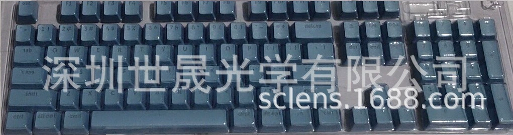 108 клавишная ABS двухцветная светопропускающая стандартная механическая клавиша сумка