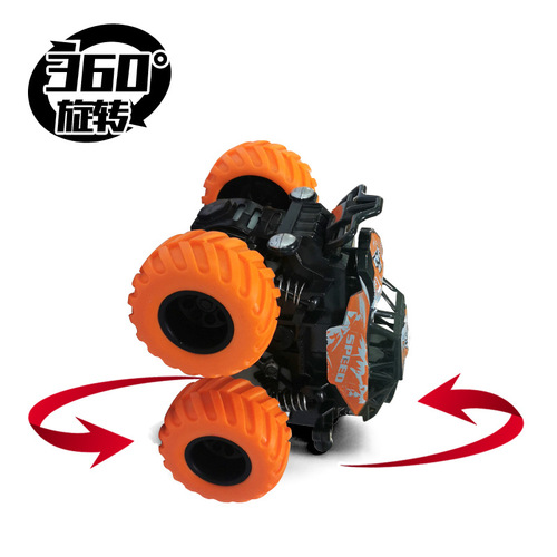 New children's inertial off-road vehicle tipping simulation vehicle stall toy model stunt four-wheel drive vehicle cross-border wholesale