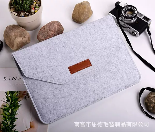 Macbook/Ipad Tablet Liner Bag Protective Cover Felt Apple Laptop Bag Logo Cross-Border Exclusive Supply