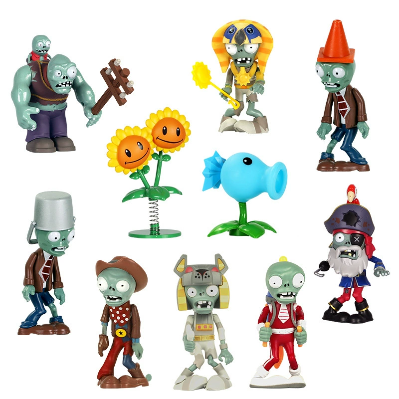 Игрушка Plants vs. Zombies: мини-фигура-кукла с ракетой на солнечной батарее