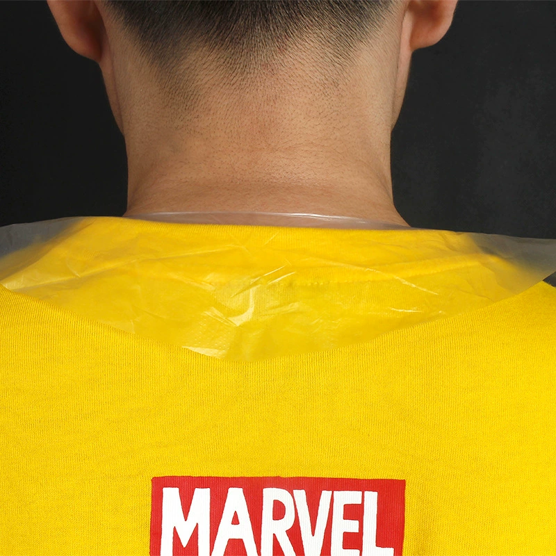 Transparent waterproof apron sleevless