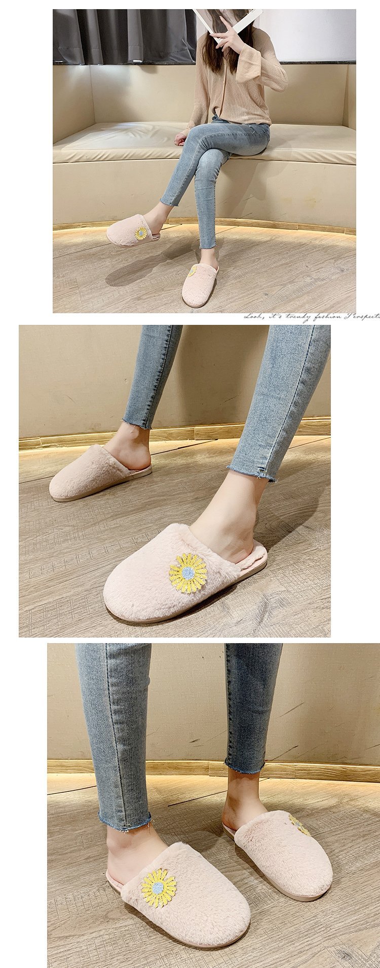 Furry Home Furnishing Slippers NSKJX71213